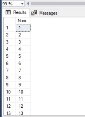 Recursive CTE Example